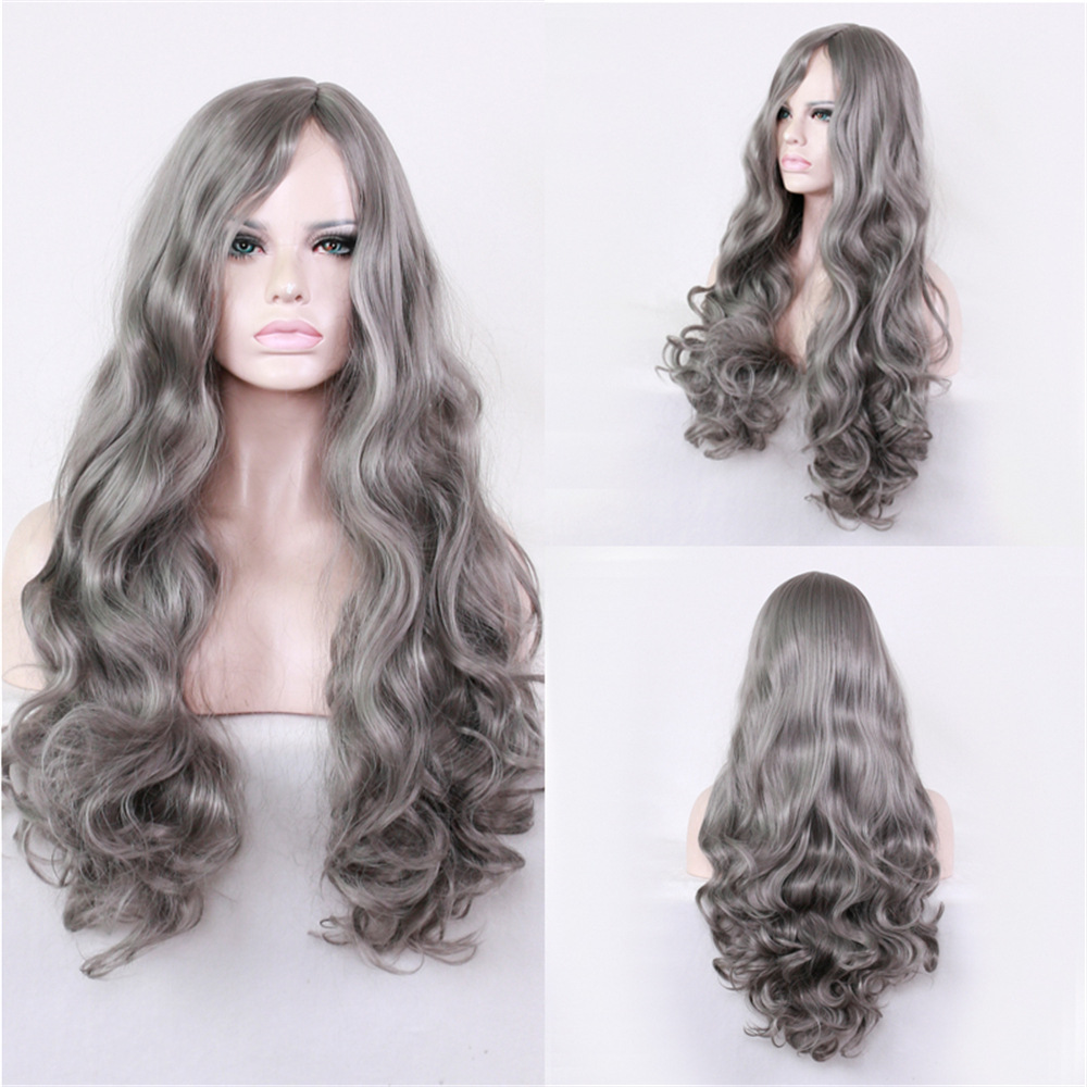 Universal Wig Full-head Wig Medium And Long Volume photo 7