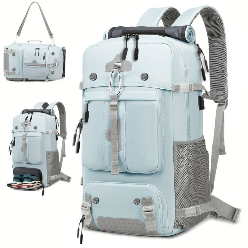 Mens Large-Capacity Waterproof Outdoor Hiking Backpack photo 5