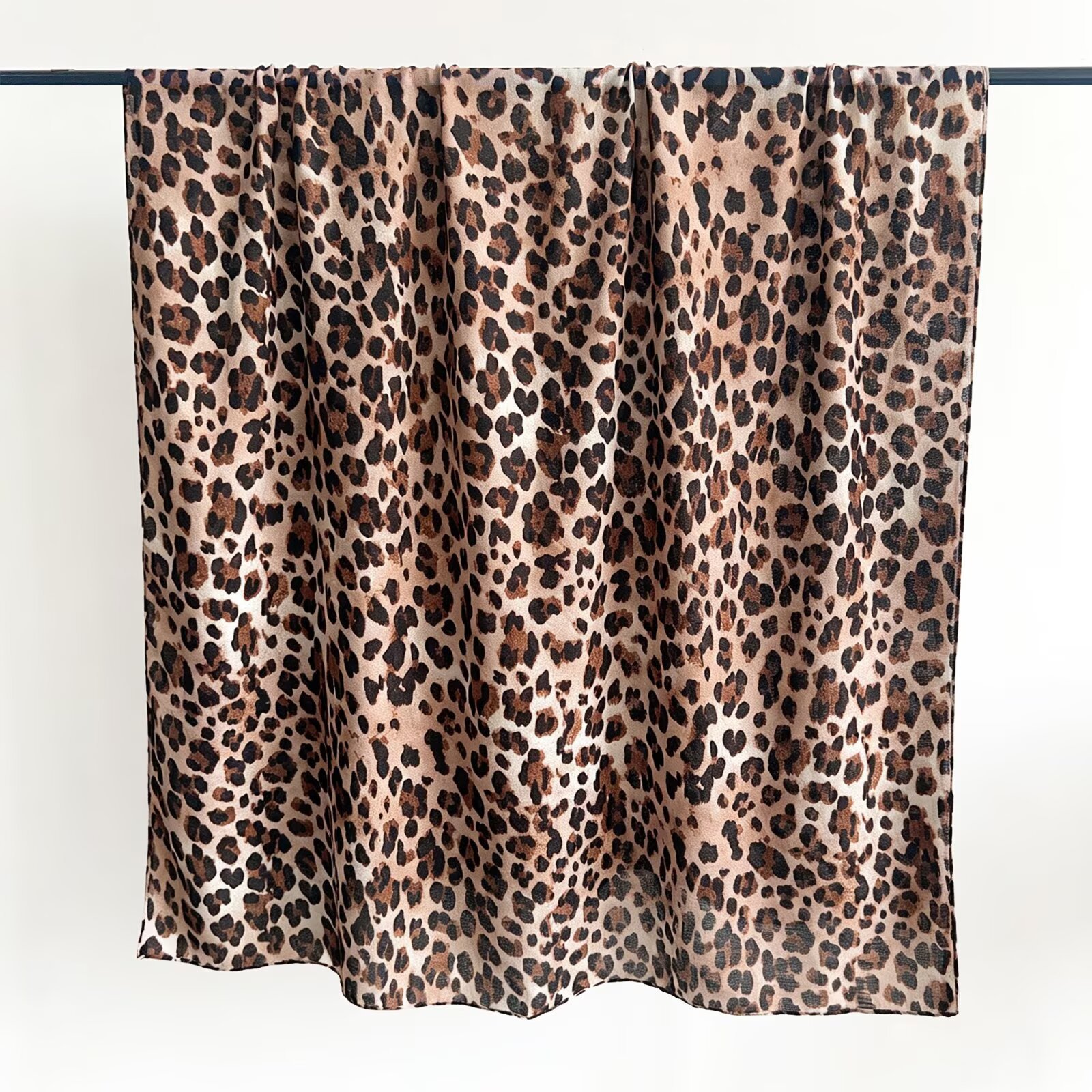 Leopard Print Scarf Shawl For Women photo 4
