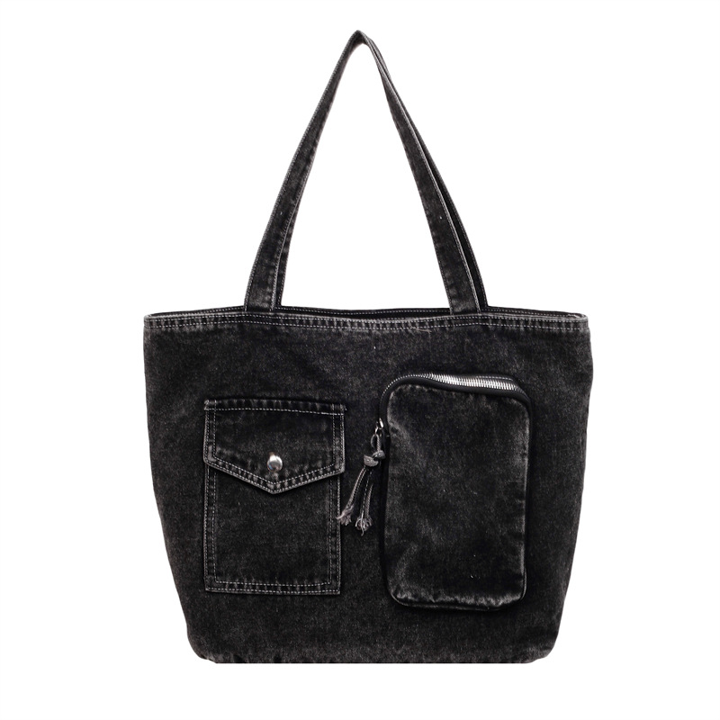 Denim Large-capacity Versatile Casual Shoulder Crossbody Bag photo 6