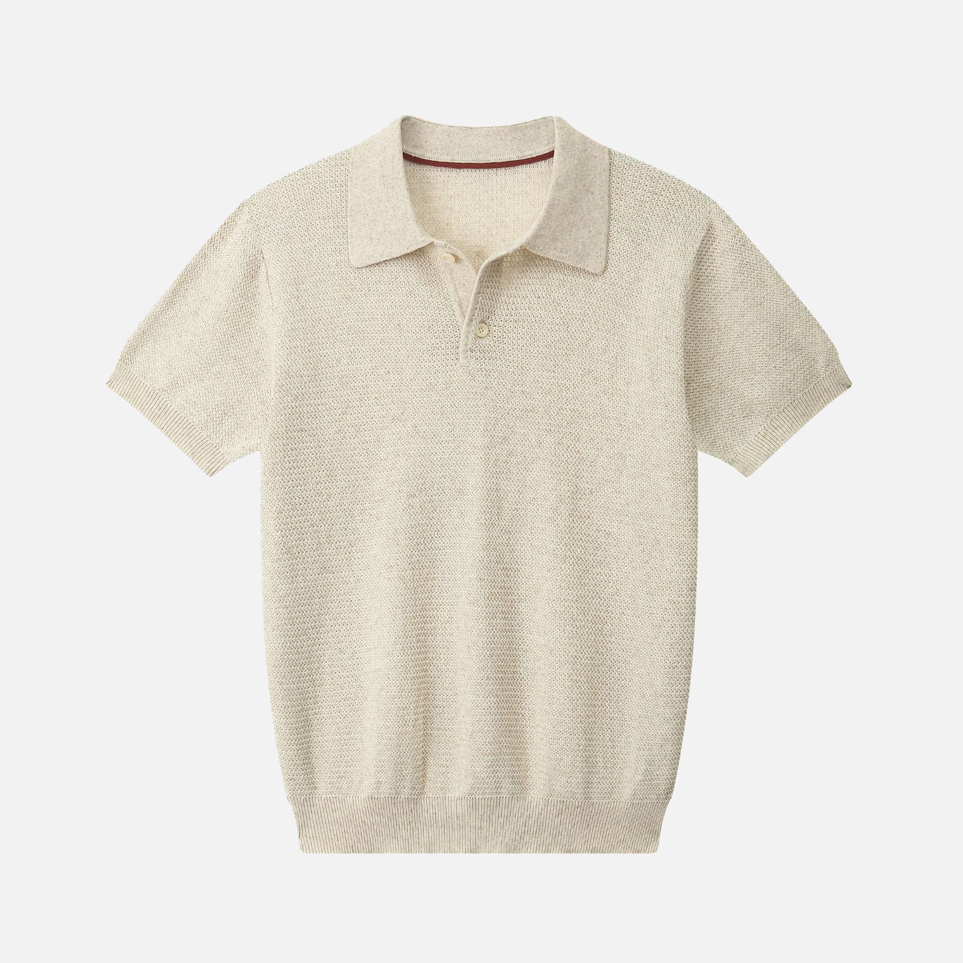 Short-sleeve Polo Shirt Casual Business T-shirt For Men photo 5