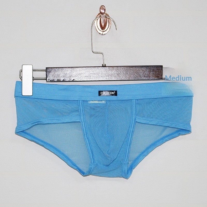 Mens Mesh Underpants With A Bulge Pouch Breathable photo 3