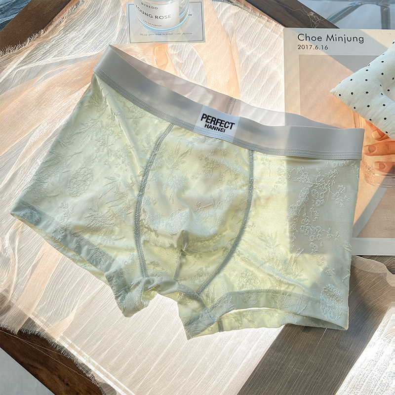 Mens Boxer Briefs For Summer Mid-rise Form-fitting And Breathable photo 5