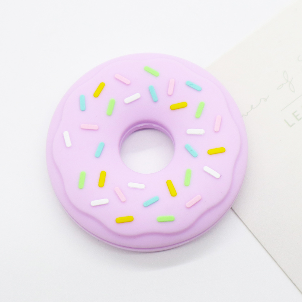 Food-grade Silicone Donut Baby Teether photo 8