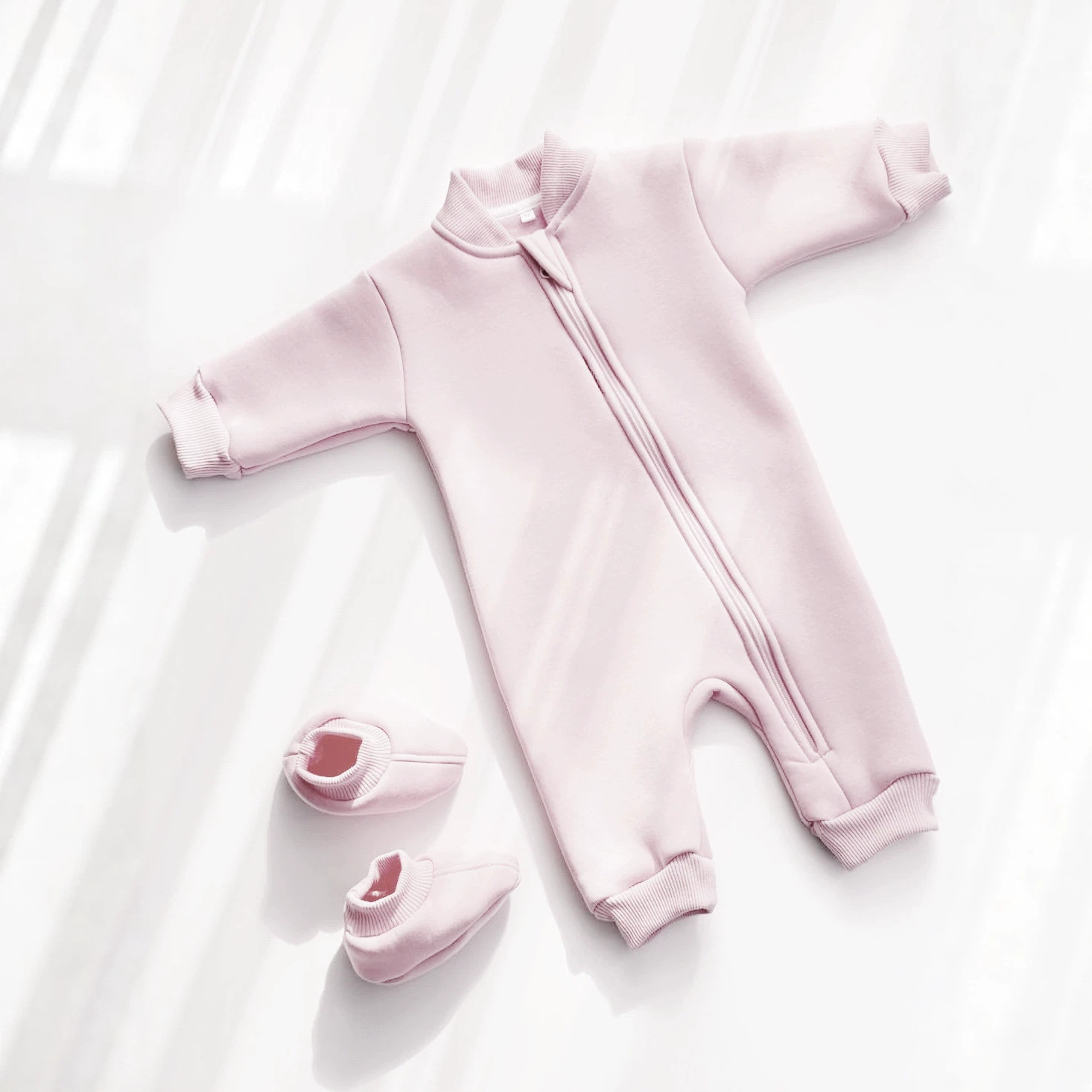 Thickened Cotton Fleece Baby Onesie photo 3