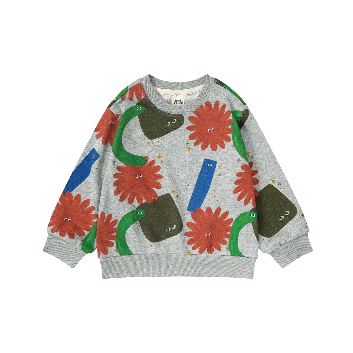 Spring And Autumn Girls Sweatshirt With Ribbed Cuffs photo 6