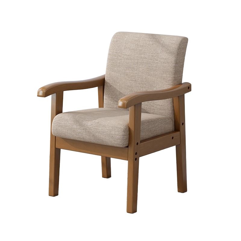 Elderly-friendly Dining Chair With Widened Armrests And Backrest photo 2