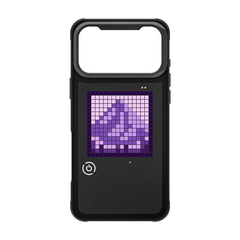 Pixel-Light Phone DIY Animated Drop-Resistant Personalized Creative Case photo 2