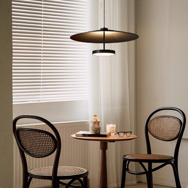 Nordic Minimalist Saucer-shaped Dining Table Pendant Light photo 7