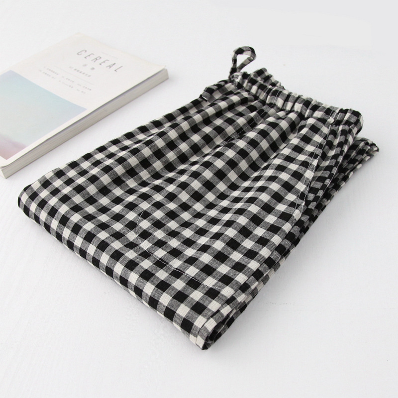 Cotton Springsummerautumn Pajama Pants Cotton Loungewear Pants photo 3