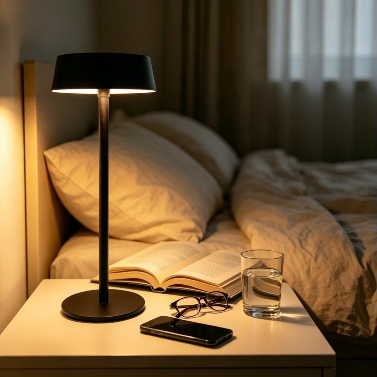 Creative Solar-Powered Charging Desk Lamp photo 3