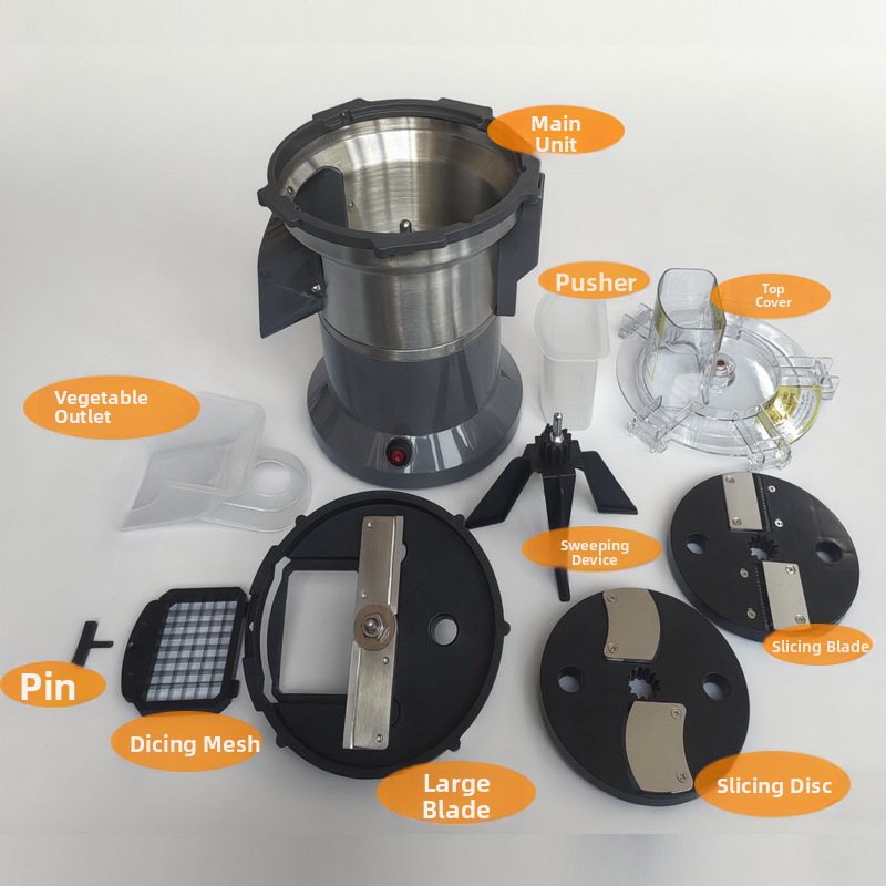 Multi-functional Electric Vegetable Slicer For Dicing Shredding And Slicing photo 2