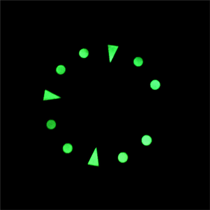 Seiko-modified Watch Dial With Luminous Numerals photo 5