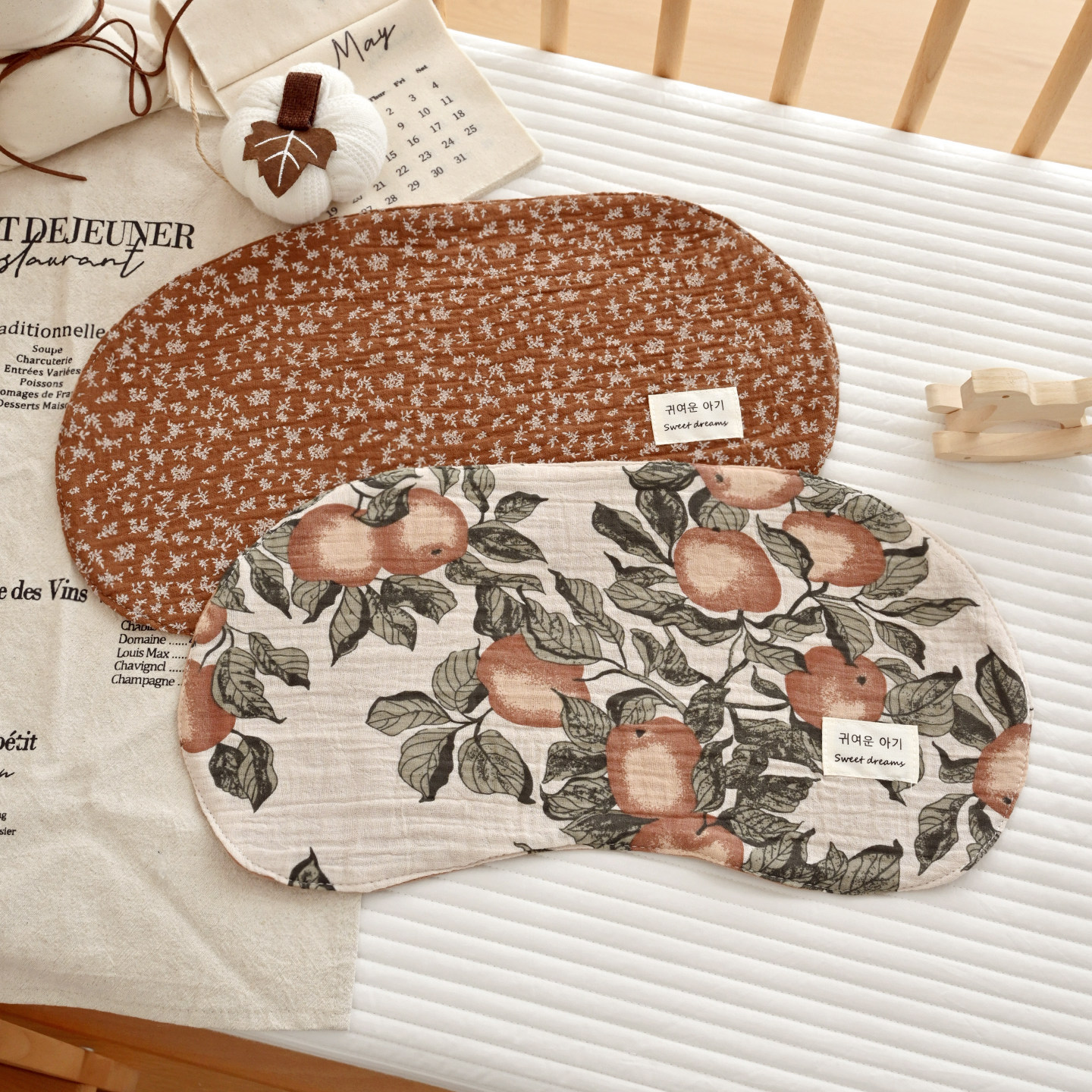 Baby Six-layer Gauze Burp Cloth Pure Cotton Shoulder Pad photo 5