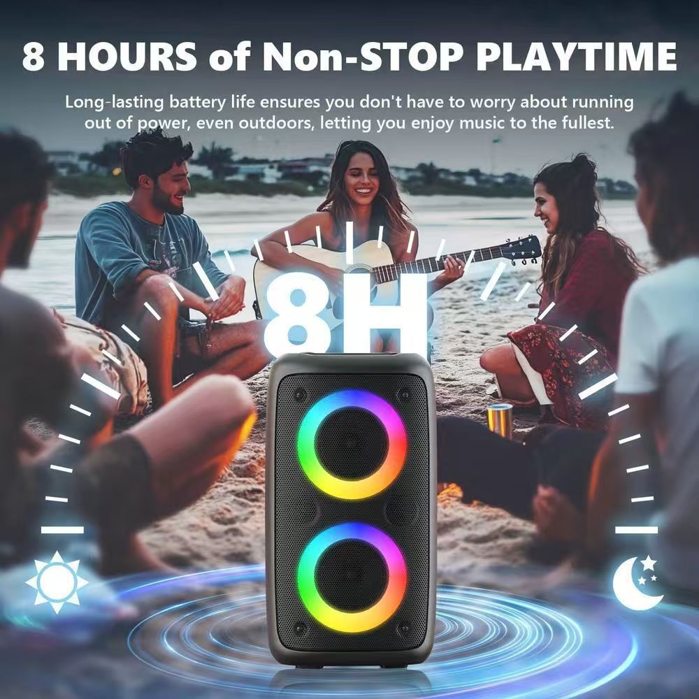 Large-volume All-in-one K Speaker With Microphone For Plazas photo 2