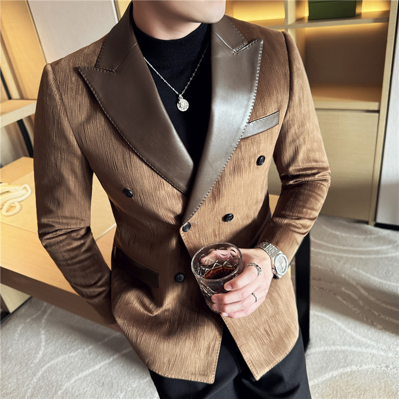 Men's Corduroy Suit Jacket Slim Fit photo 2