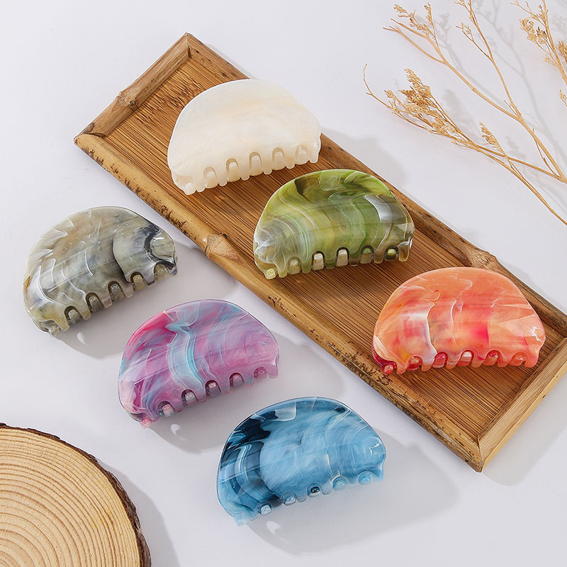 Gradient Marbled-texture Hair Clip photo 1