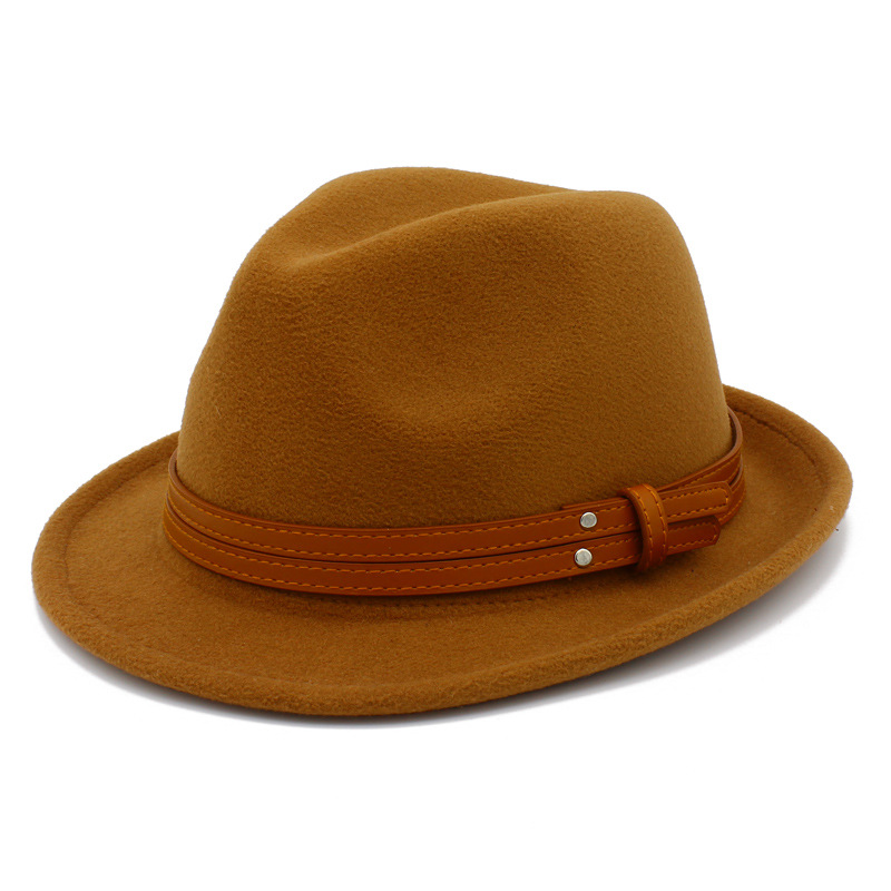 Retro Jazz-style Fashionable Minimalist Hat For Men photo 4