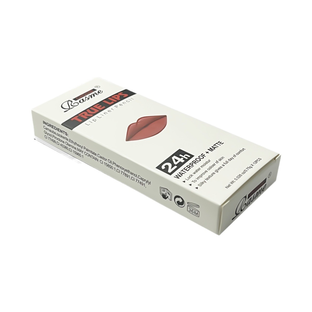Cross-Border Amazon Wooden Twelve-Color Lip Liner Set photo 5