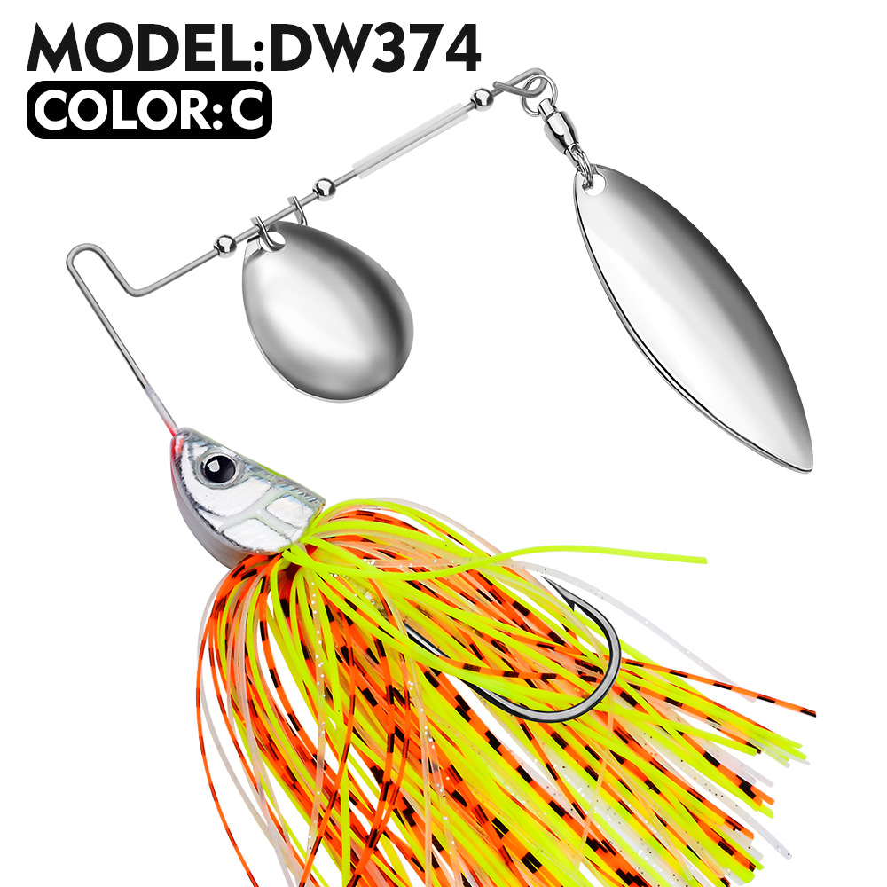 Long-Cast Sequin Lure5-Color Tassel Alloy Bait photo 2