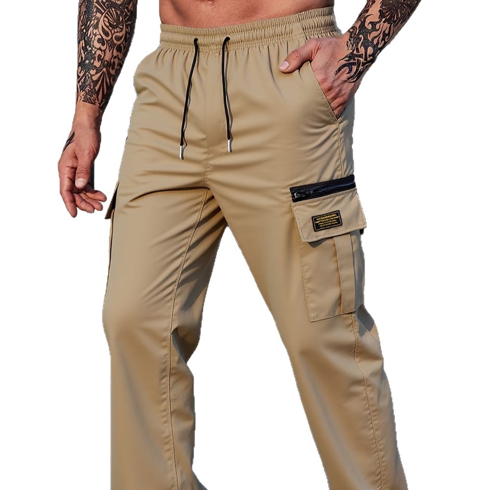 Hiking Drawstring Cargo Casual Pants photo 6