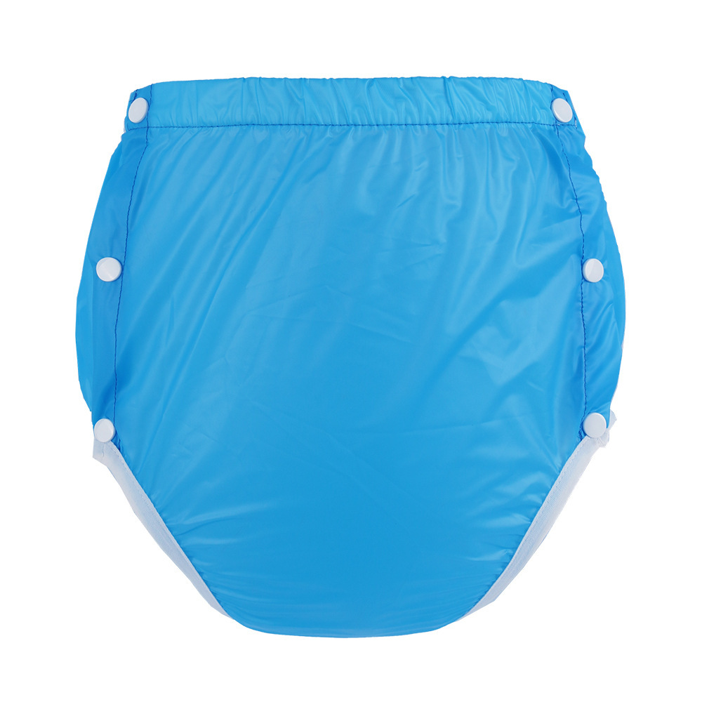 Double-side Snap-button TPU Waterproof Diaper Pants photo 8