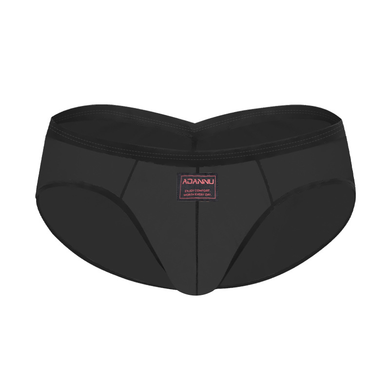 V-shaped Pleated Sexy Hip-lifting Briefs Ultra-thin U Contour Pouch photo 3