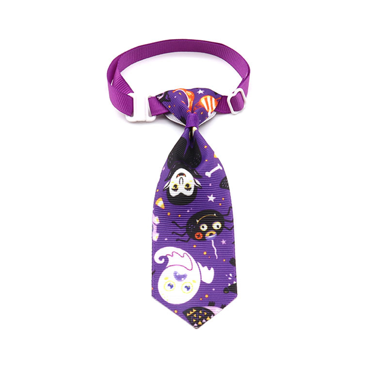 Pet Halloween Bow Tie And Necktie photo 7