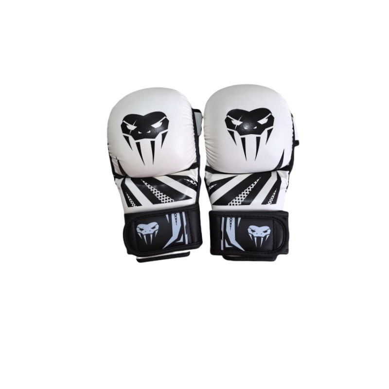 Men's Boxing Half-finger Sanda Gloves photo 3