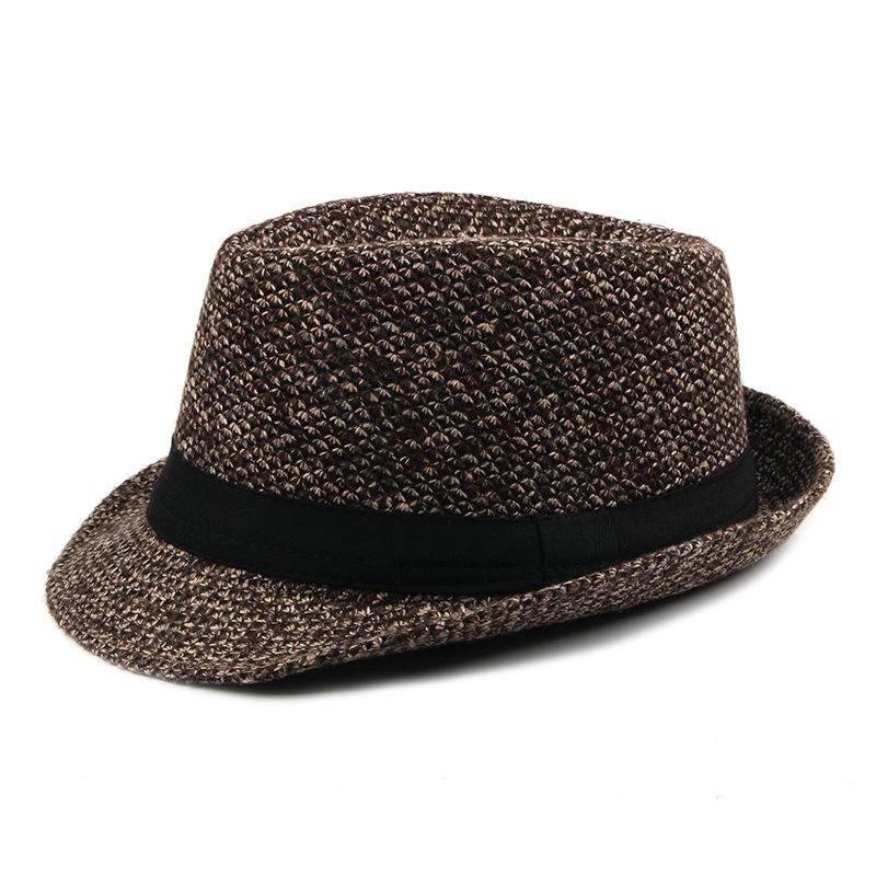 Men's Fashionable Warm Thick Wool Top Hat photo 5