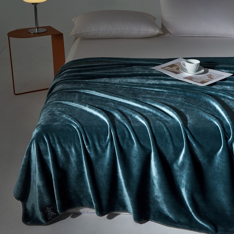 Light Luxury Solid Color Casual Blanket Rug photo 8
