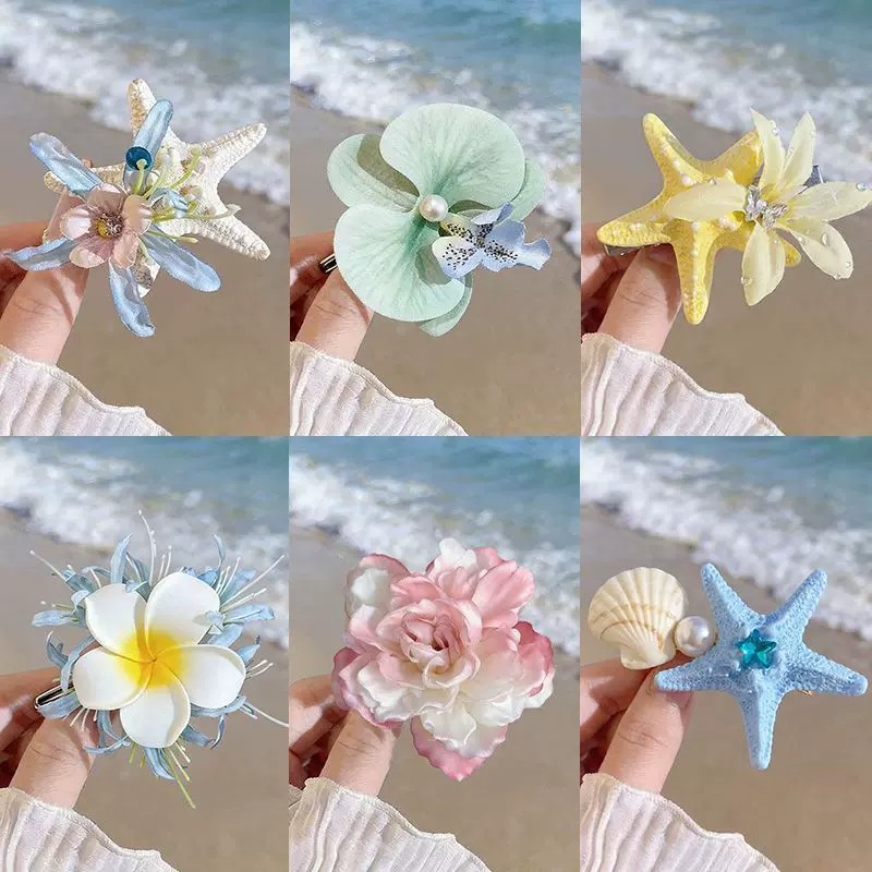 New Ocean-themed Hair Clip Headdress photo 8