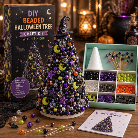 DIY Beaded Christmas Tree Craft Kit photo 5