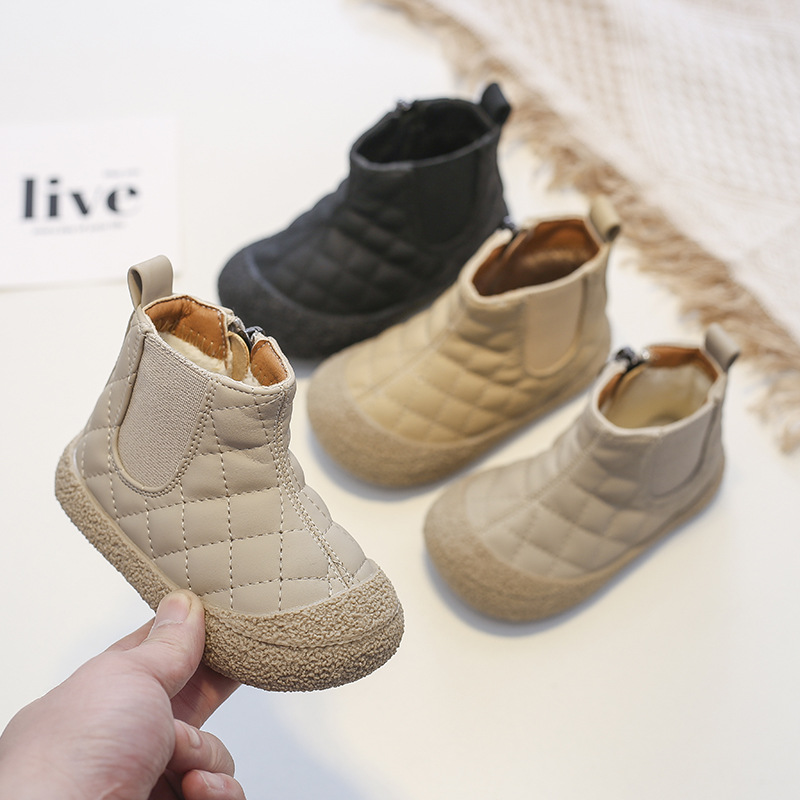 Childrens Soft-soled Comfortable And Warm Cotton Boots photo 1