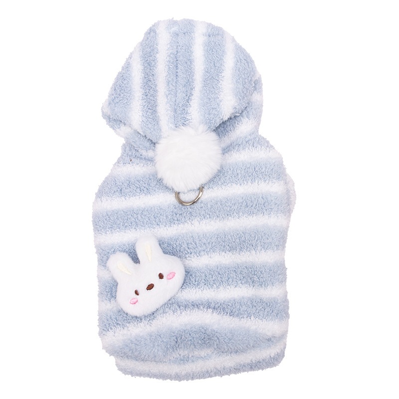 Pet Hooded Two-legged Warm Fleece Outfit photo 6