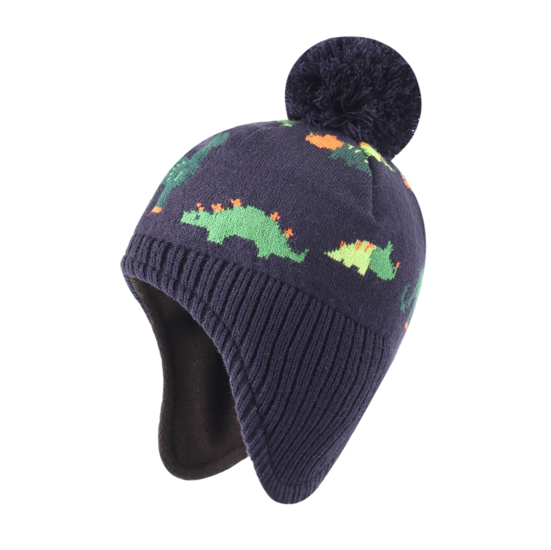 Autumn And Winter Warm Dinosaur Earmuffs photo 6
