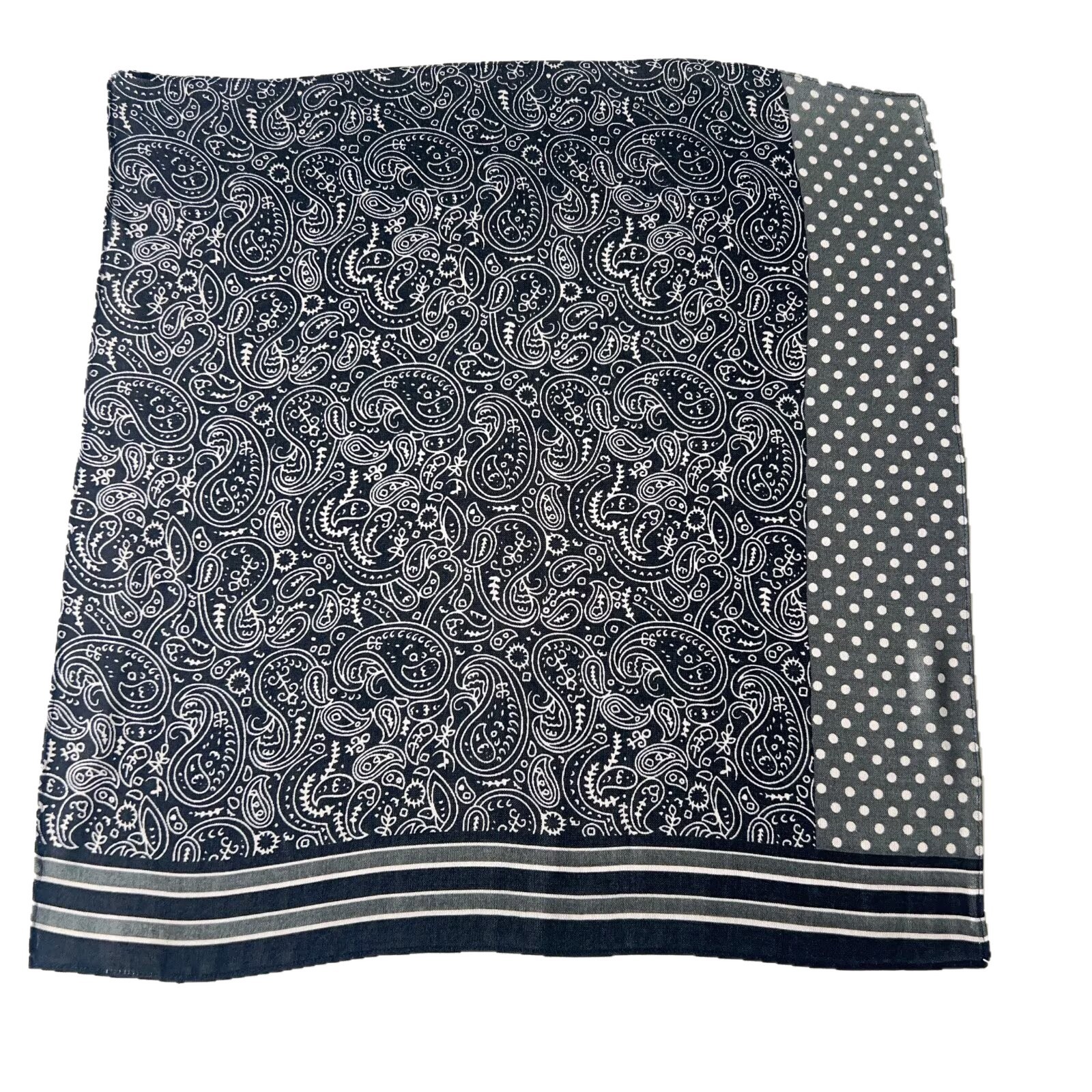 Retro Paisley Womens Tassel Square Scarf Versatile And Easy To Match photo 8