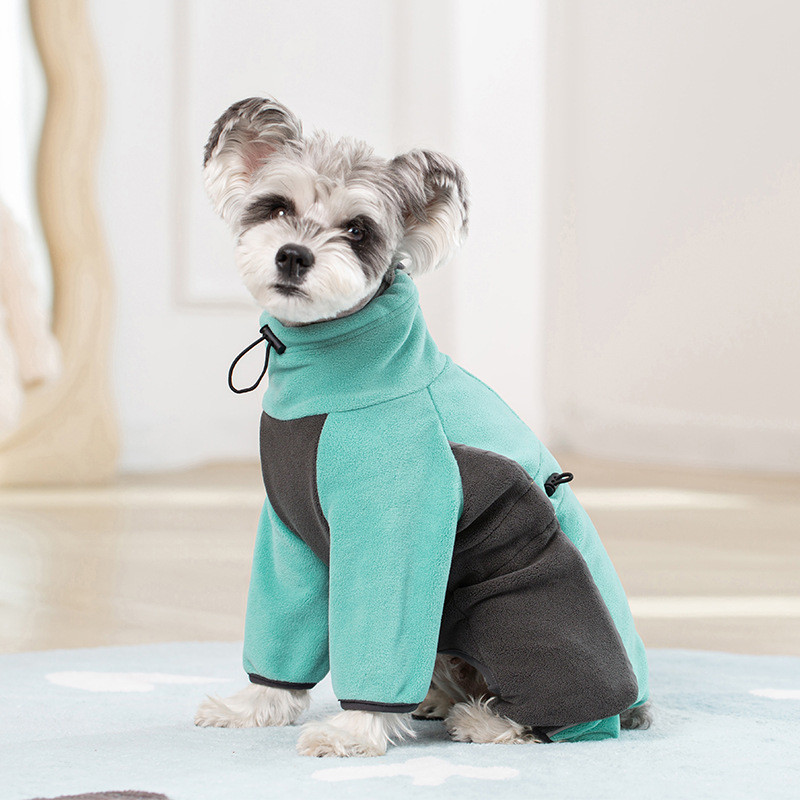 Pet Dog Clothing Warm Four-legged Cotton Coat photo 7