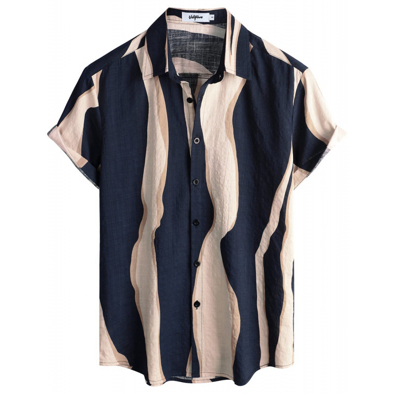 Fashion Summer Printed Hawaiian Shirt For Men photo 2