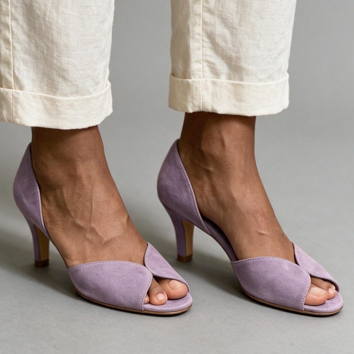 Plus-size Stiletto-heel Open-toe Sandals photo 7