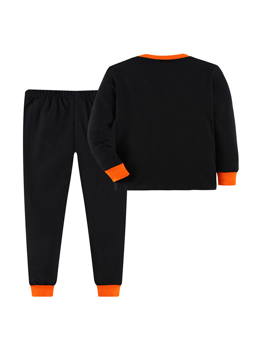 Halloween Kids' Home Wear Luminous Printed Pajamas Outfits photo 2