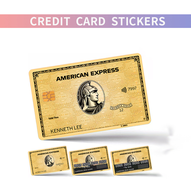 Credit Card Personalized Stickers photo 2
