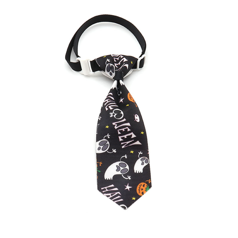 Pet Halloween Bow Tie And Necktie photo 8