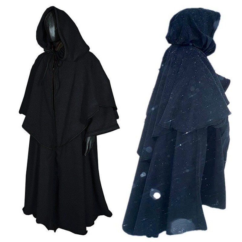 Cloak Hooded Robe Cloak Long Robe photo 6