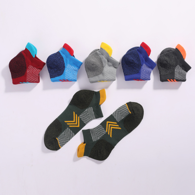 Non-slip Combed-cotton Running Socks That Wick Away Sweat And Keep Feet Breathable photo 2