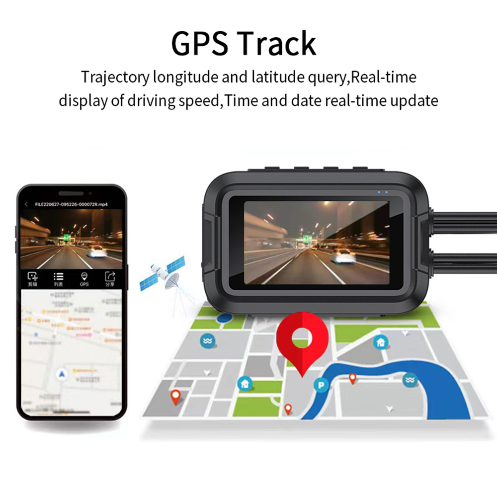 Motorcycle DVR GPS Parking Surveillance HD photo 2