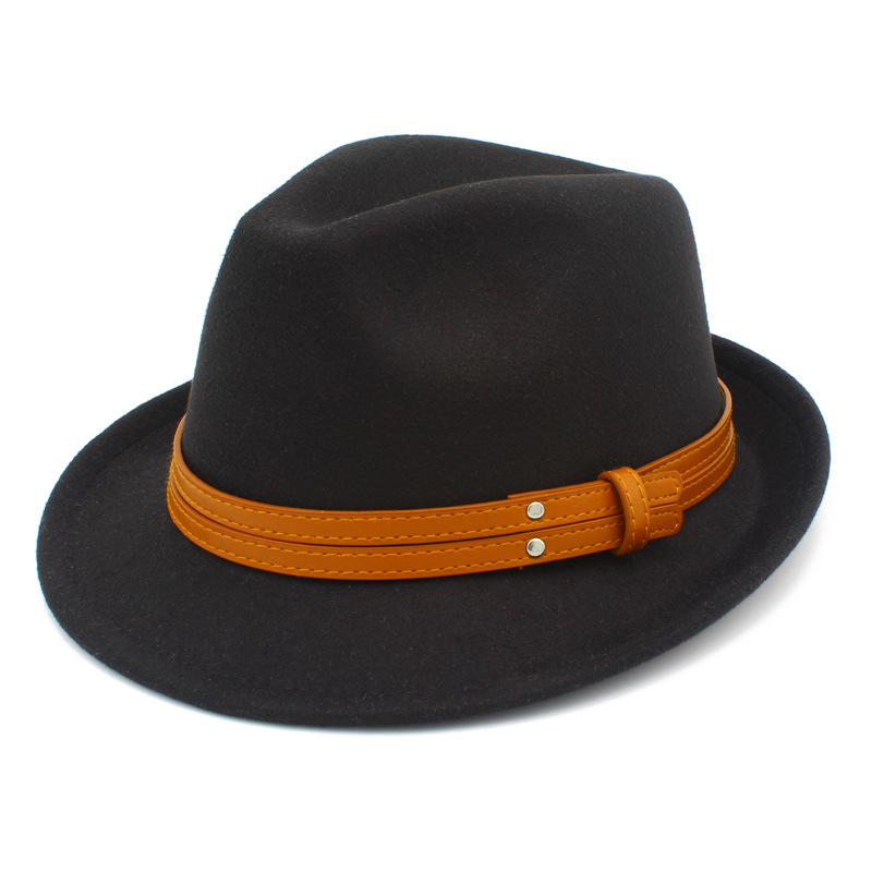 Retro Jazz-style Fashionable Minimalist Hat For Men photo 5