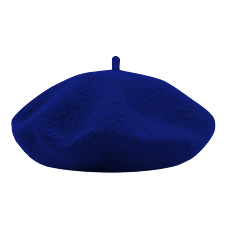Childrens Beret British-Style Vintage Wool Beret photo 3