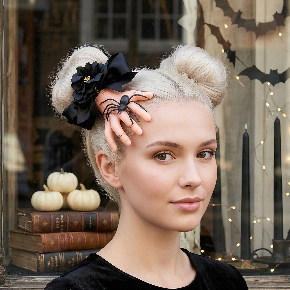Halloween Realistic Severed-hand Hair Clip Hair Accessory photo 5