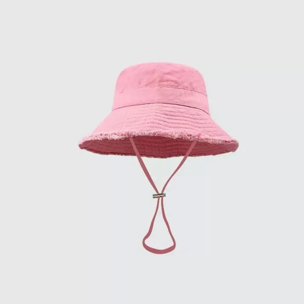 Outdoor No-wash Raw-edged Bucket Hat For Men And Women photo 7
